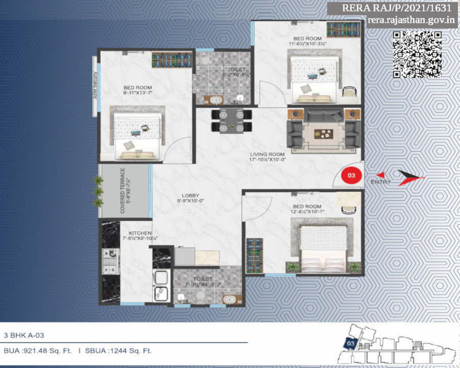 Platinum Greens 3bhk