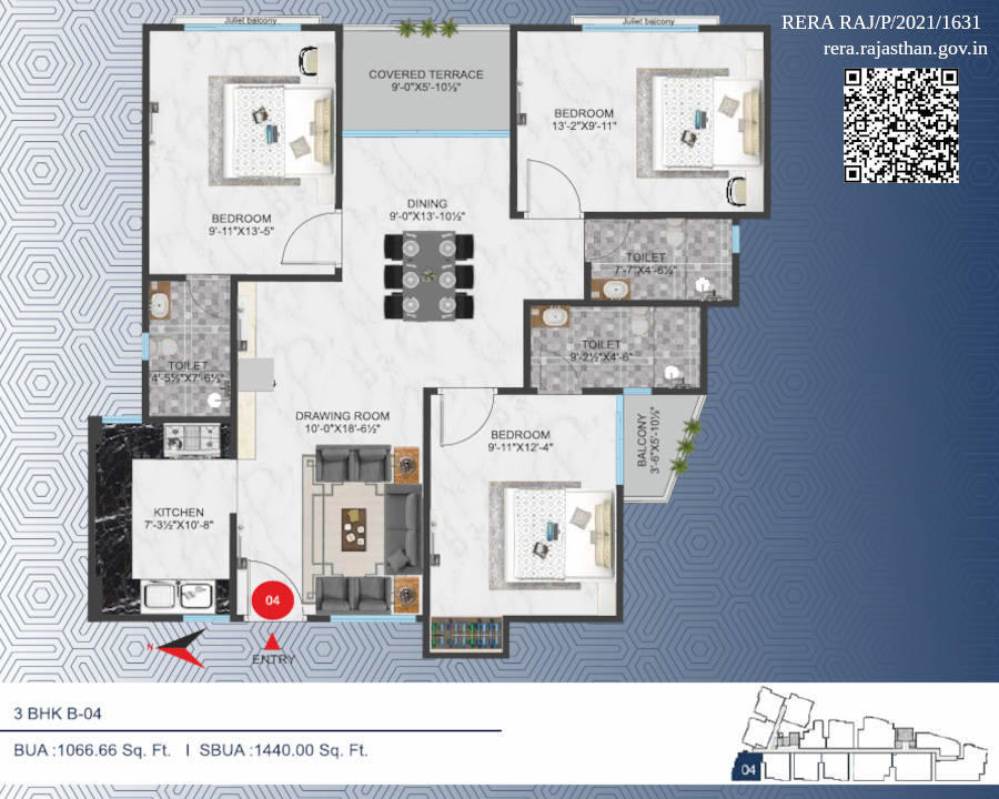 Platinum Greens 3bhk