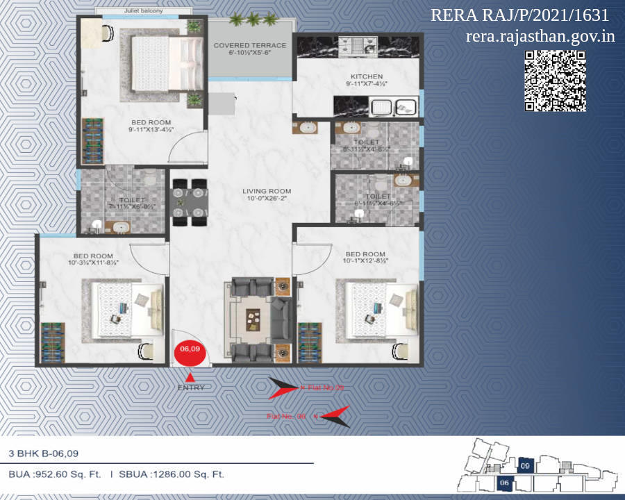 Platinum Greens 3bhk