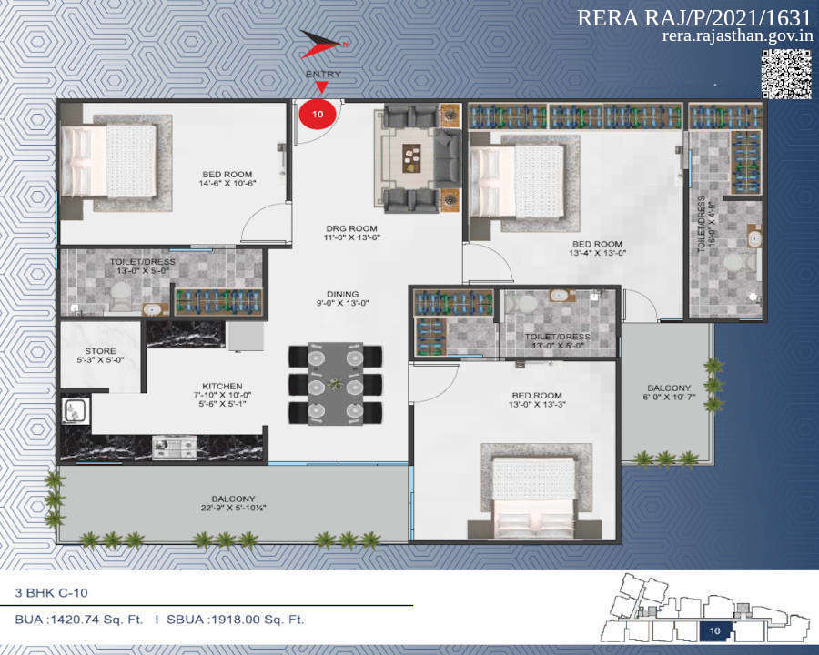 Platinum Greens 3bhk