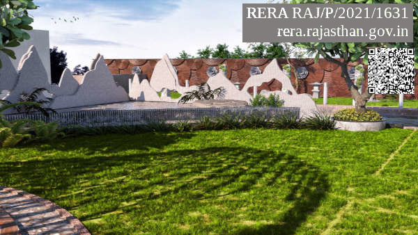 Beautiful Landscaped Garden at Platinum Greens Garden