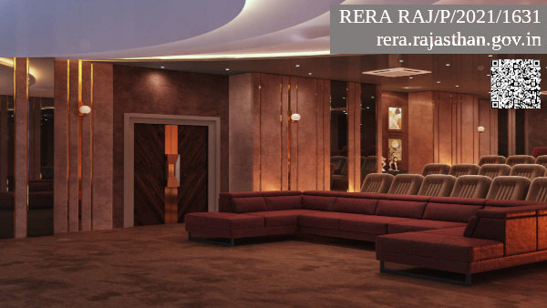 Enjoy Movie Theatre at Platinum Greens Lobby